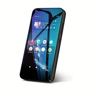 32GB Portable MP3 Player with 4" Full Touch Screen, HiFi Sound, Wireless, Built-in App Store & Spotify Support – Perfect for Audiobooks, Music Podcasts & Digital Music Storage Mp4 mp3 player