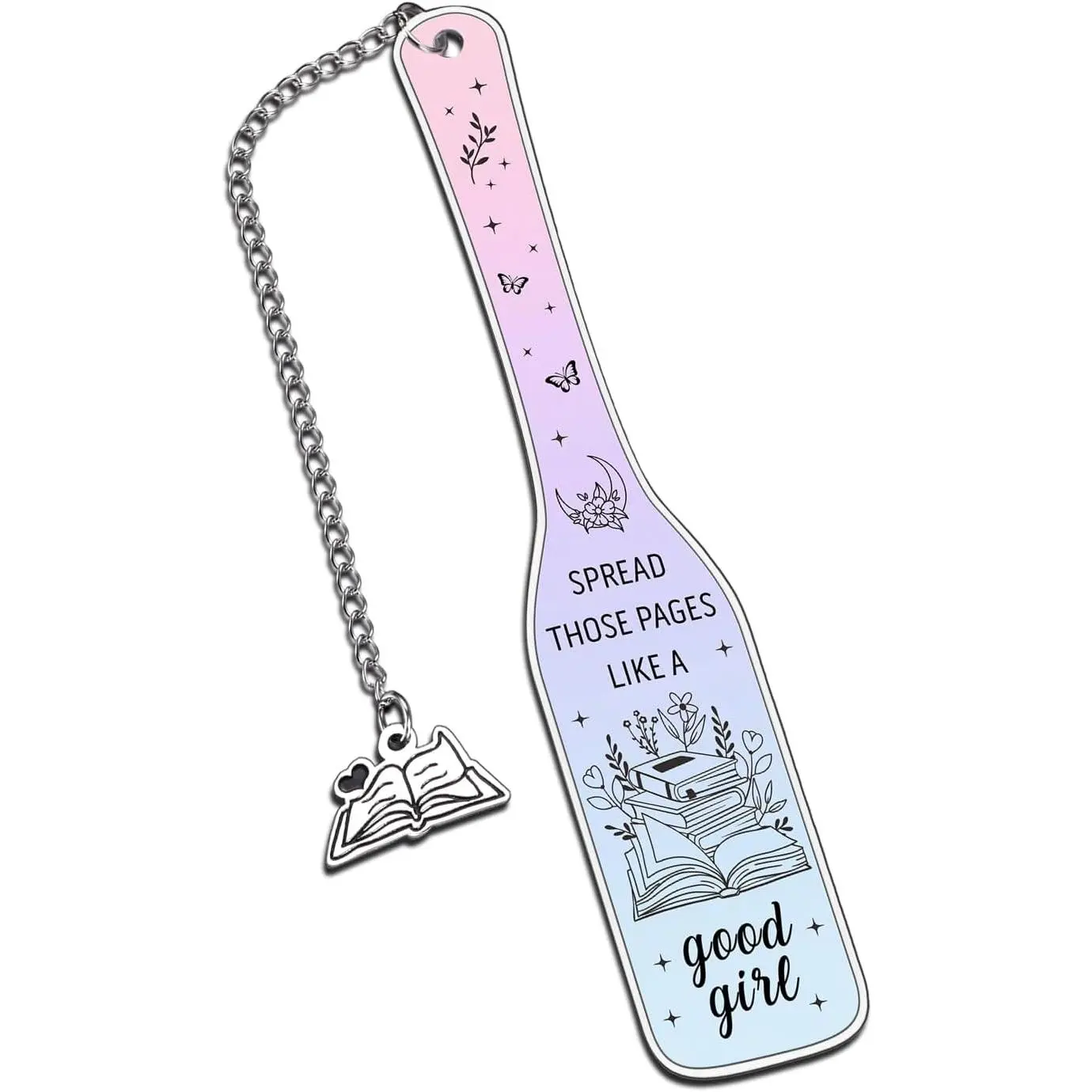 Smutty Bookmarks for Reading Women - Funny Book Lovers Gifts for Teen Girls,Bookmarks for Bookworms Nerd, Spicy Dark Romance Merch for  Adults Female, Graduation Birthday Basket Stuffers