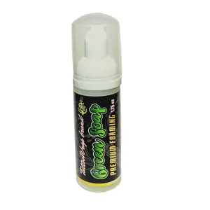 Foaming travel size Tattoo Green soap, cleansing formula