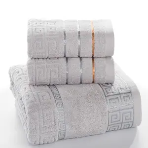 100% Cotton Bath Towel Set 650g 3pc/set