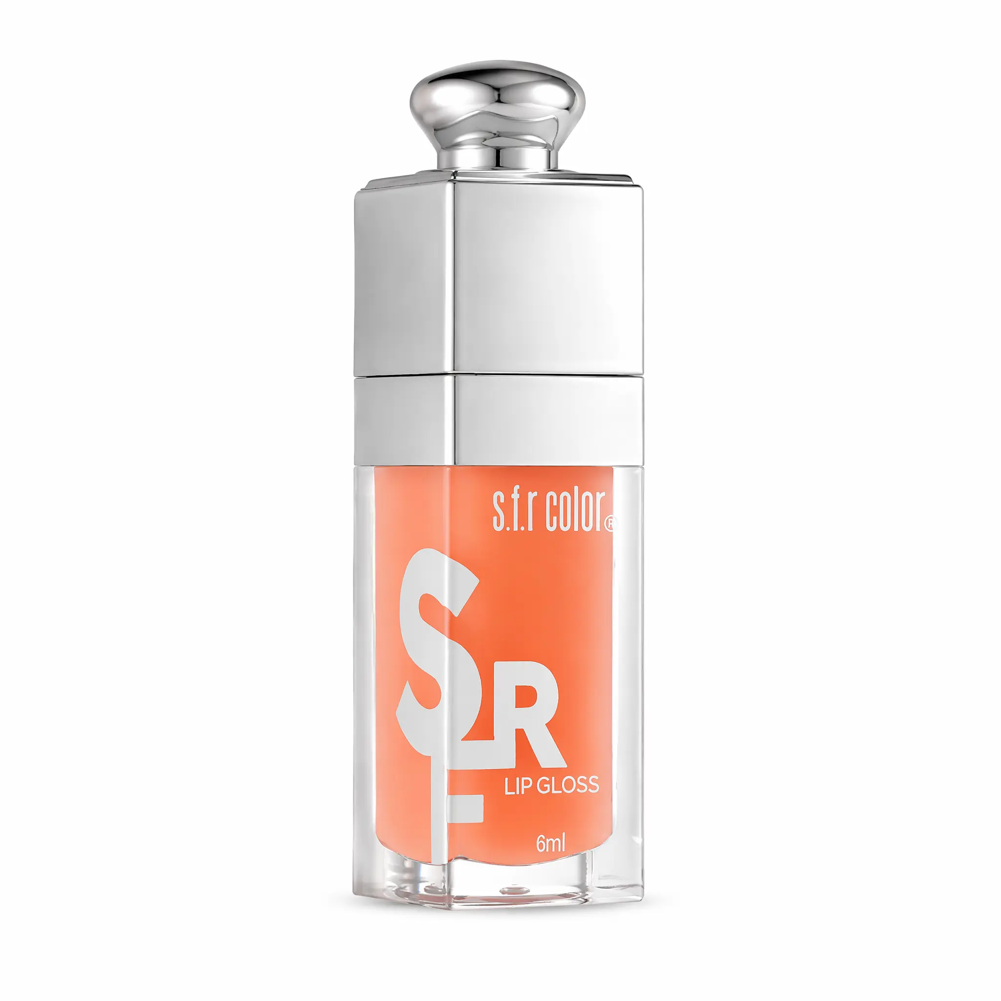 6pcLip Gloss Suitable for Dry Lips - Long-Lasting Transparent Hydration, Non-Drying Formula with Gel Technology, Suitable for Skin Types, for Daily Wear & Swimming, Glossy Lip Gel for Volume