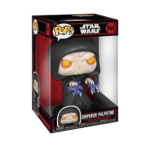 Funko Pop Vinyl Figure Star Wars Emperor Palpatine Jumbo 10 Inch 741