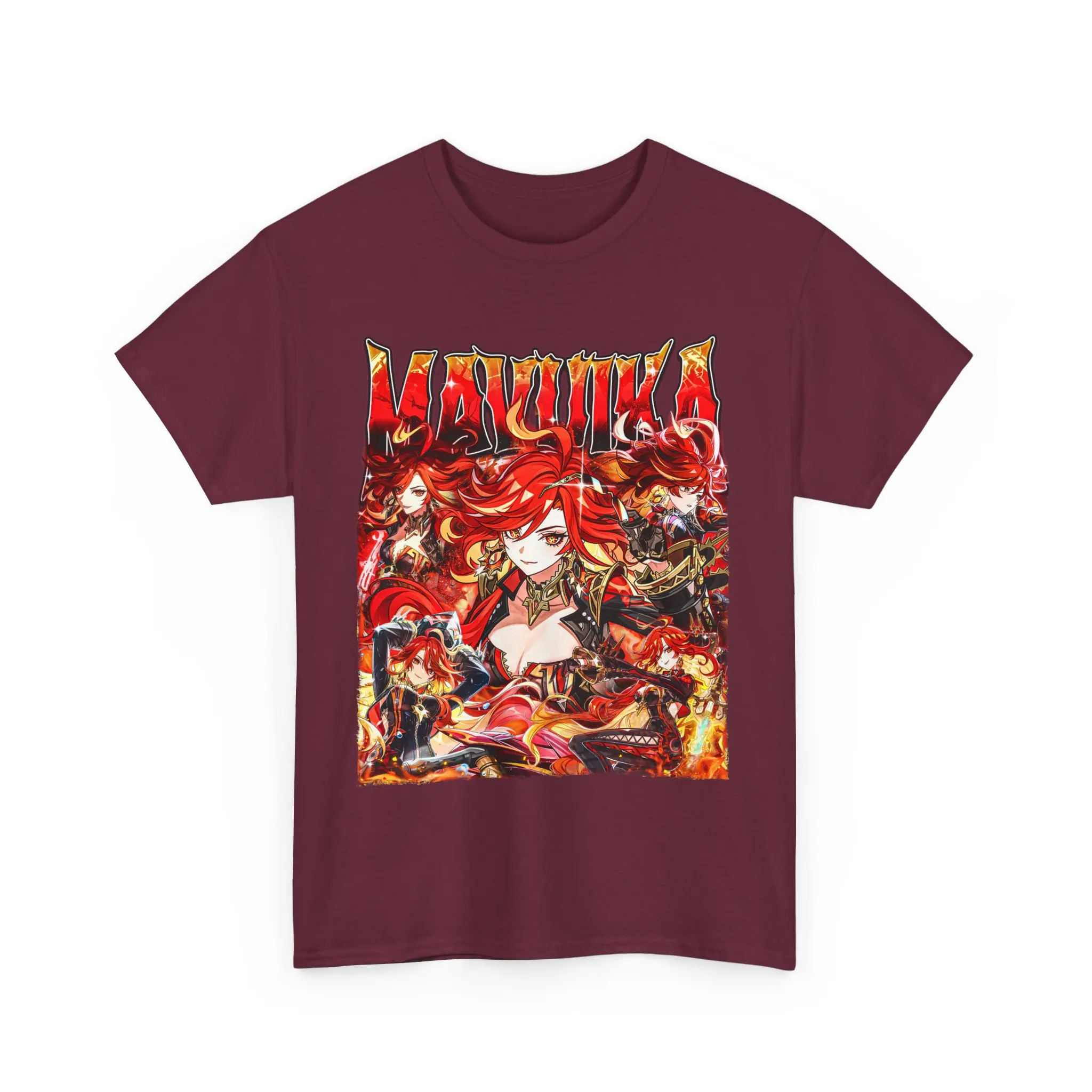 Limited Mavuika Tshirt, Genshin Impact Game Tshirt, Gift for Woman and Man