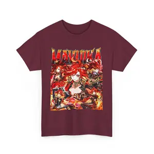 Limited Mavuika Tshirt, Genshin Impact Game Tshirt, Gift for Woman and Man