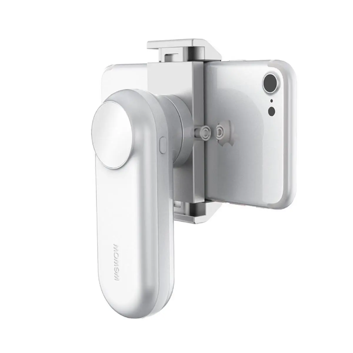 212 MAIN OCI Wewow Fancyback Type Stabilized Hold Weighted Smartphone Stabilizer, Adjustable Cellphone Holder, Silver Sports Collectibles Accessory