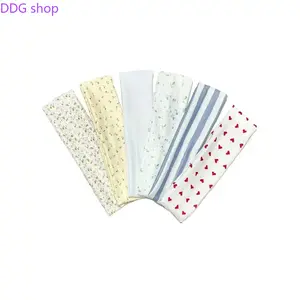 Women's 6pcs Fashion Floral Print Sports Headbands - Elastic, Non-Slip Soft Fabric, All-Day Wearable, Trendy Hair Accessories, Perfect for Daily Outings & Back to School Gifts, Headband