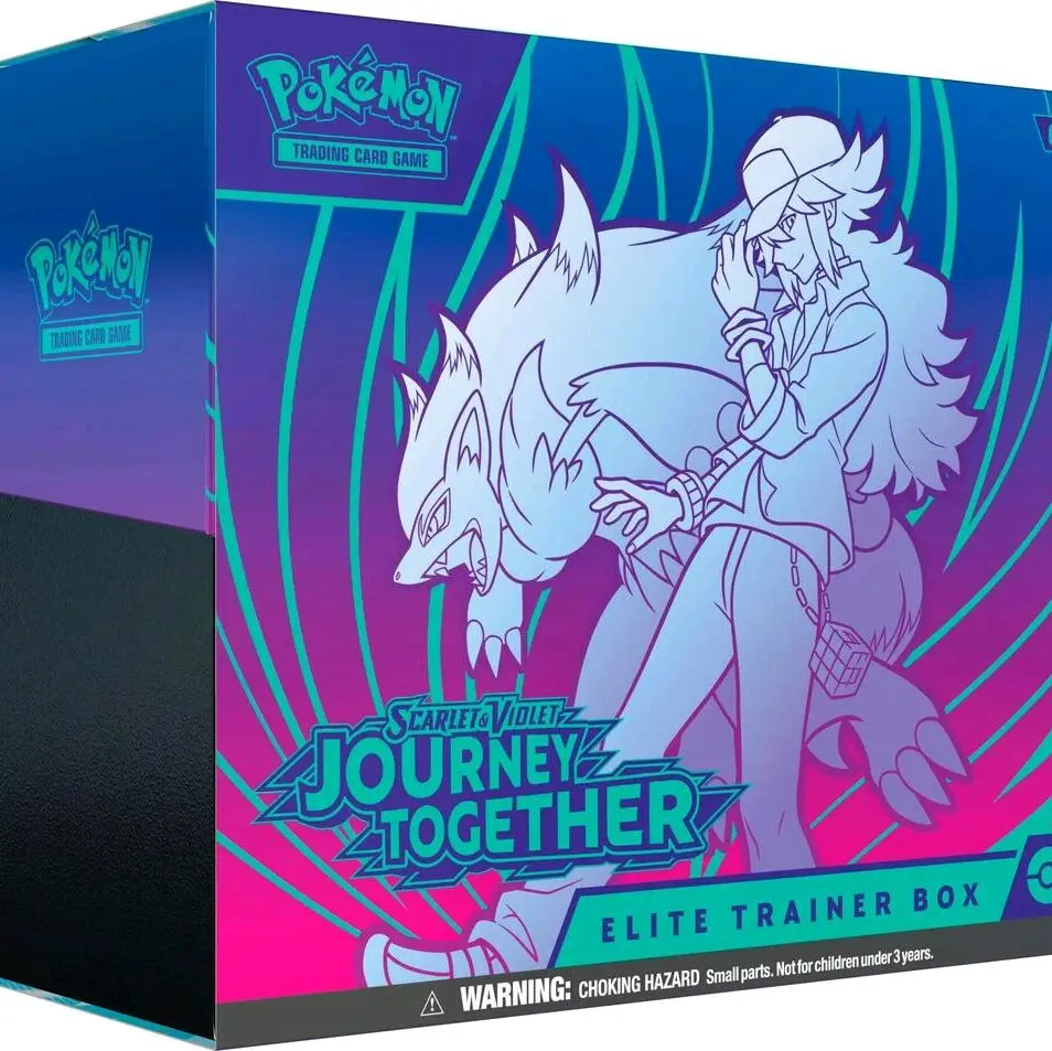 2025 Poklemon Scarlett & Violet Journey Together Elite Trainor Box.