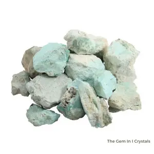 Raw Turquoise (Chili) - Opaque Blue-to-Green Mineral - Hydrated Phosphate of Copper & Aluminium - Rare and Valuable Gemstone