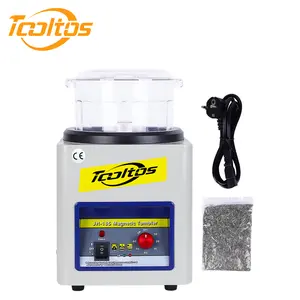 Tooltos JH-185 Magnetic Tumbler 180mm Rotary Polisher for Jewelry Metals Deburring Finishing Gold Silver 2000 RPM