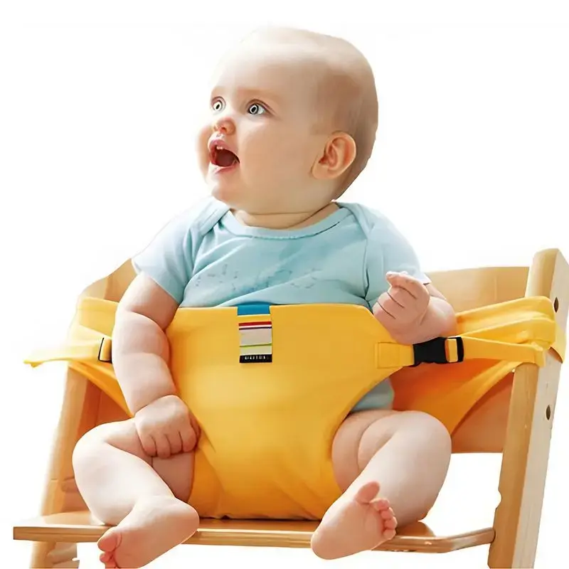 Baby High Chair Harness Seat - Feeding Safety Seat with Strap, Portable Booster Belt for Home, Travel Use (Maternity & Baby Supplies Accessory)