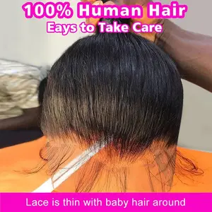 Brazilian 180% Density 360 Body Wave Wigs Human Hair Pre Plucked With Baby Hair 360 Frontal Wigs Natural Color For Black Women FallFreshness TikTokShopBlackFriday