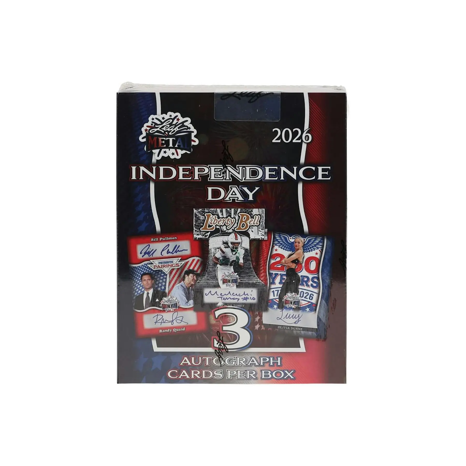 2026 Leaf Metal Independence Day Hobby Box (3 Autographs)
