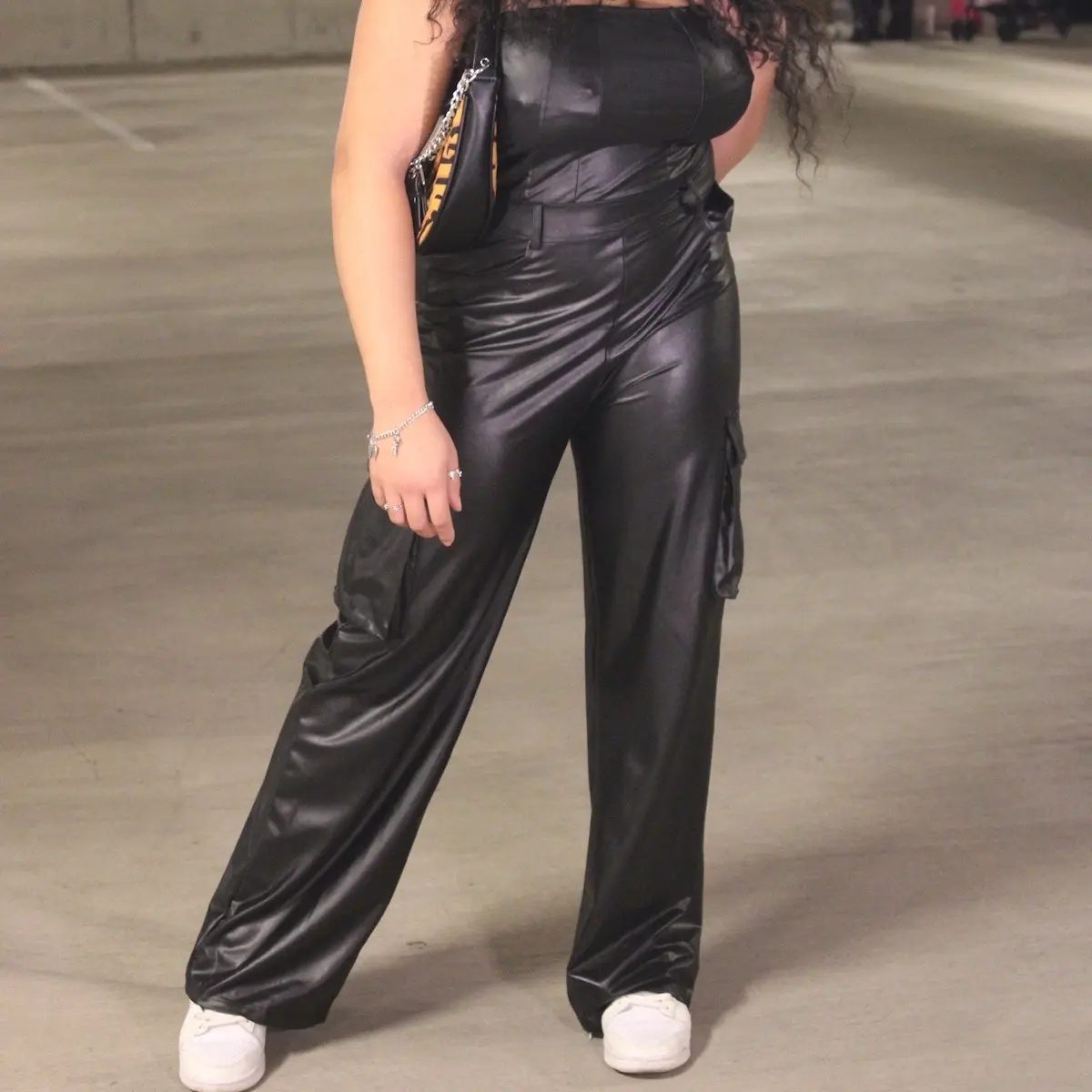 FTCU Leather Jumpsuit