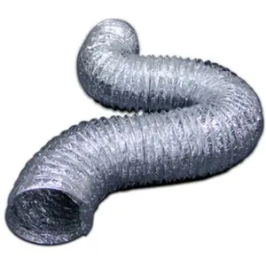 Lambro 413 3 in. x 25 ft. Aluminum Film Laminated Flexible Duct