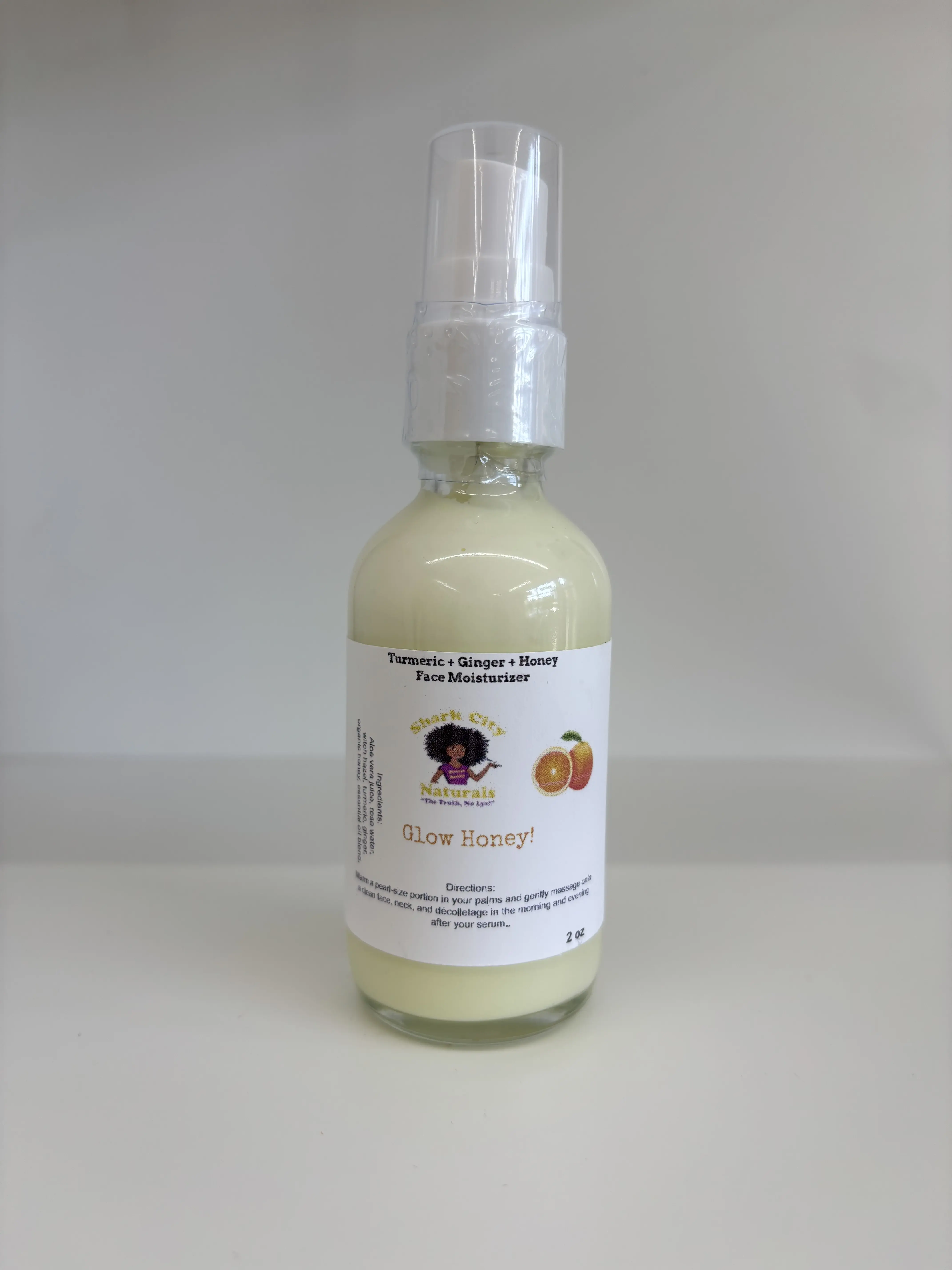 Glow Honey Face Moisturizer with Turmeric, Ginger, and Honey