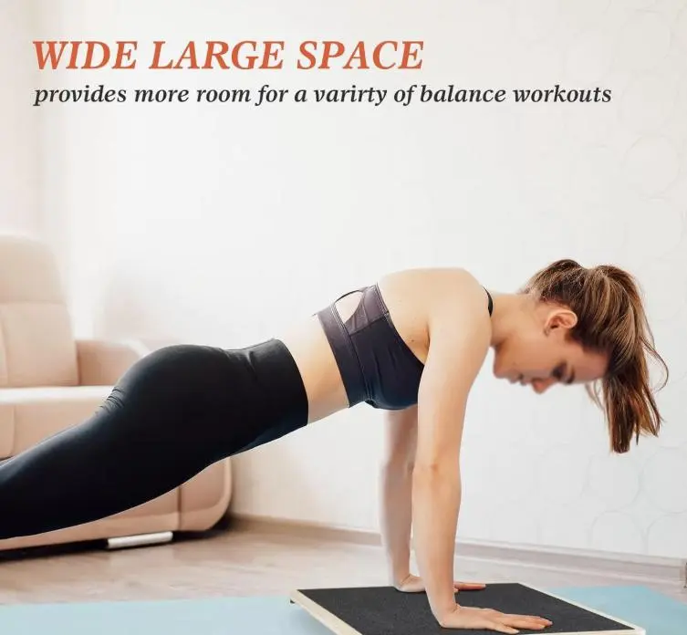 Balance Board Yoga Training Coordination Fitness Step Board