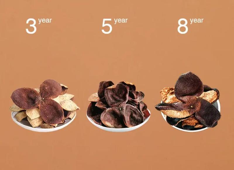 XinHui Tangerine Tea Sample（50g） Natural Sun Dried Tangerine Peel Is Naturally Sun-dried For 8 Years