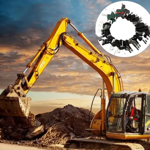 42 PCS Heavy Equipment Machine Kits Car Metal tools
