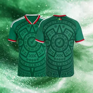 2026 Mexico Home Away White Green And Black Short Long Sleeves Soccer Jersey Fans Version