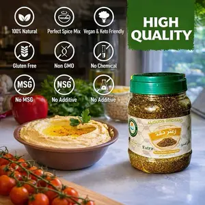 Zaatar Extra-Blend Seasoning, Trans Fat Free Herb & Spice Mix for Cooking Essentials