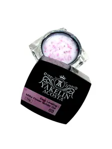 Yakelin Acosta Milky  Flower  Builder Gel (medium consistency)(HEMA -TPO FREE) 15 ml