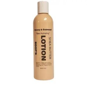 Boop's Honey & Oatmeal Moisturizing Lotion - Body Care, Lightweight Hydrating Formula in Neutral Color - Comfort Moisture