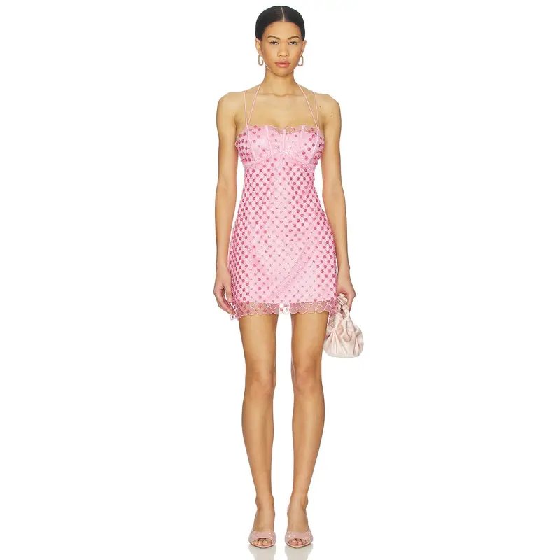 strapless open back dress Leonora Party Dress