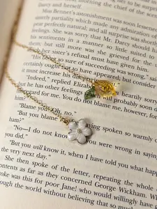 Lemon Blossom Chain Bookmark