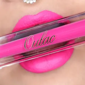 Oulac Matte Liquid Lipstick for Women, Long Lasting Lipstick Waterproof Lip Stain, No Transfer, Creamy High Pigmented Formula with Rose Oil, Vegan & Cruelty-Free