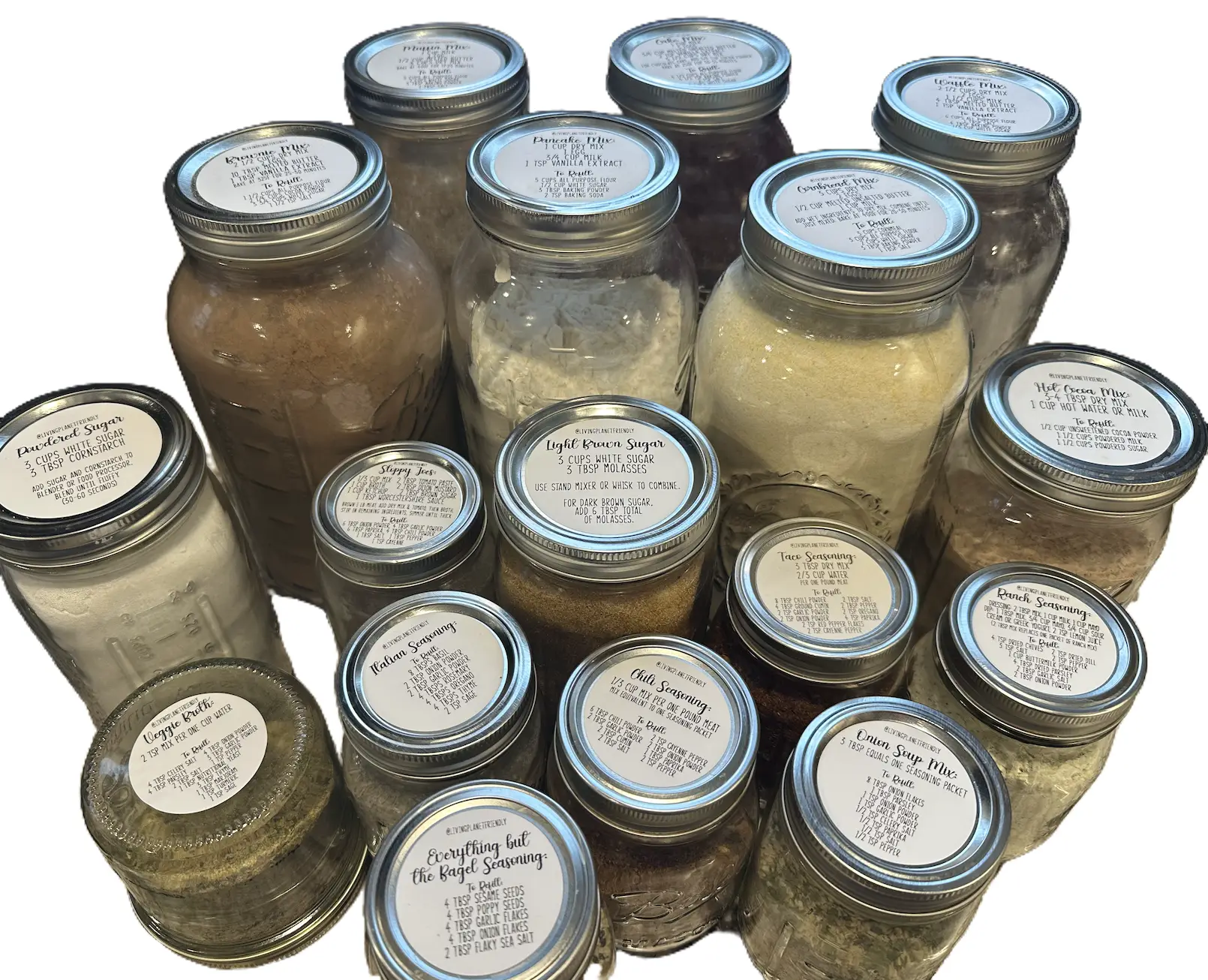 Pantry Labels – All Labels (23 Labels) - Labels For Your Kitchen