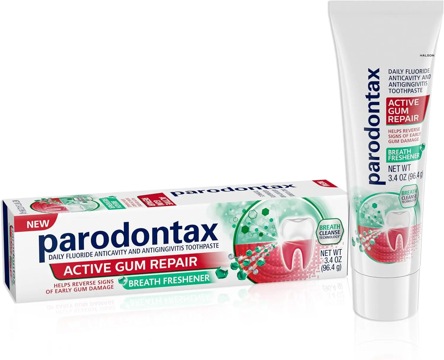 Parodontax Active Gum Repair Oral Toothpaste - Mint Breath Freshener, 3.4 oz Parodontax Active Gum Repair Oral Toothpaste - Mint Breath Freshener, 3.4 oz