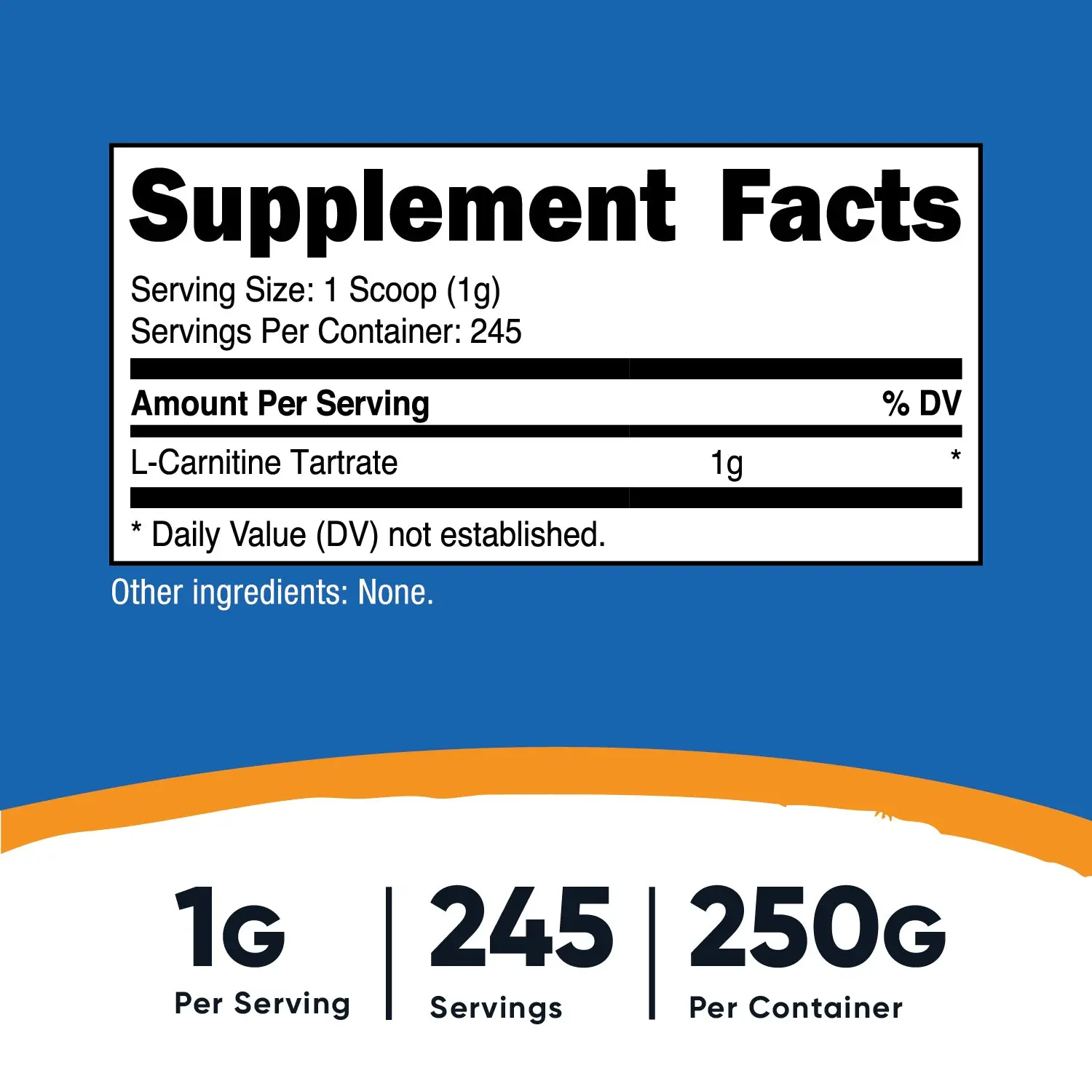 how to drink l carnitine 3000 L-Carnitine (L-Tartrate) main image 0
