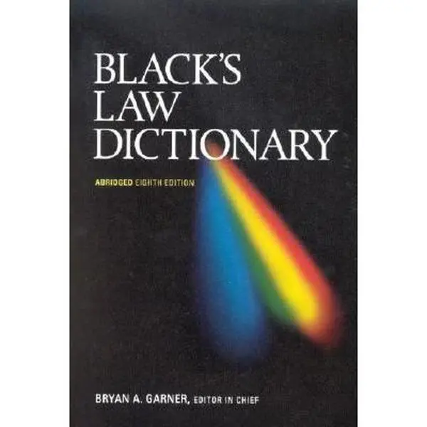 USED Book - Black's Law Dictionary by Henry Campbell Black (Paperback) - english