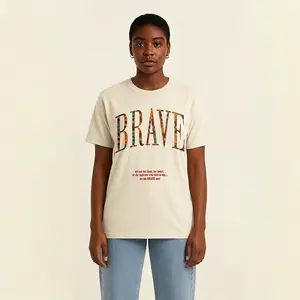 Women's Brave Mid-Weight T-shirt Front Print