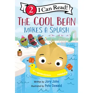 The Cool Bean Makes a Splash (I Can Read Level 2) by Jory John||Pete Oswald [Hardback Book]