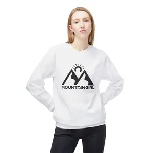 MountainGirl logo sweatshirt | mountain graphic crewneck