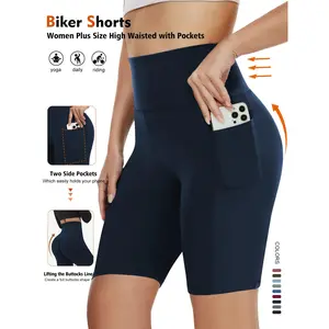 [Ice Touch Yoga Pants] 3pcs High-Elasticity Women's High-Waist Yoga Capri Pants |   Ice Touch Breathable, Side Pockets, Suitable For Yoga, Fitness, Running, And Casual Wear