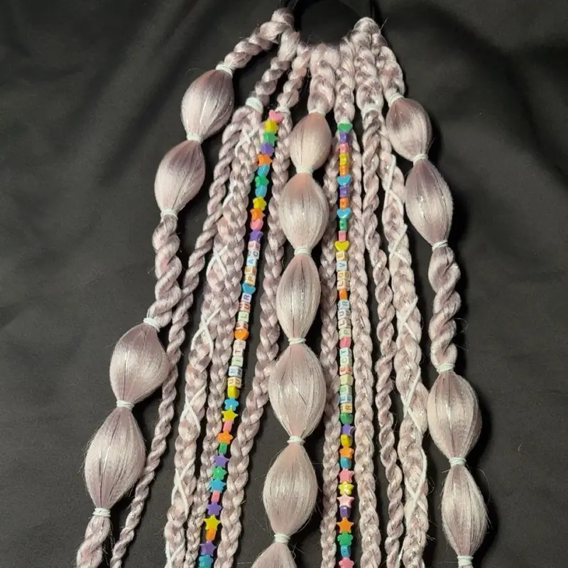 P.L.U.R Bubble Braid Ponytail