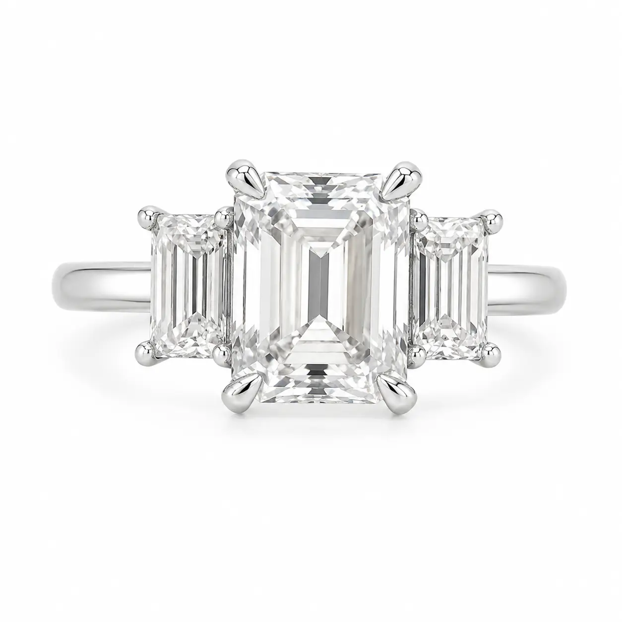 The Elongated Cushion Bezel II — Solitaire Ring Lab Grown Diamond Bridal