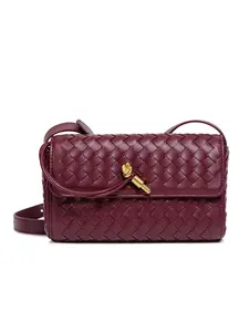 Women's Mini Handwoven Bag Simple Style Shoulder Crossbody Bag Trendy Fashion Small Square Bag, Casual Daily Use Accessory