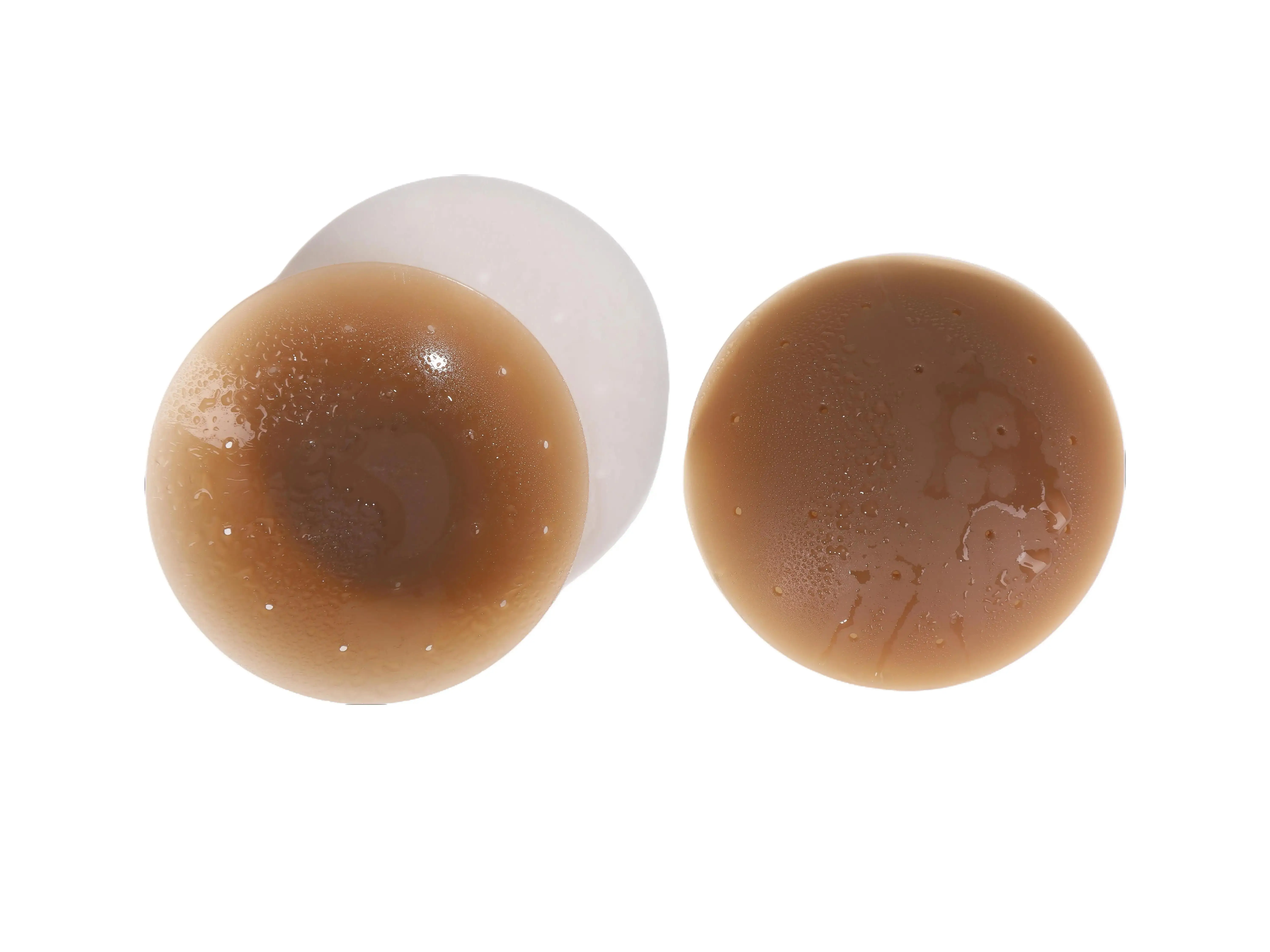 FeelinGirl Push Up Strapless Self Adhesive Bra 100% Silicone Lightweight Comfortable for Backless Dress Everyday Reusable Nipple Cover - Womenswear