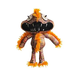 Funny Orange Monster Plush Toy – Soft Handmade Fuzzy Doll for Kids, Teens & Collectors, Perfect Birthday & Gift Idea, High Click & Trending