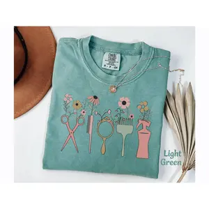 Hair Stylist Shirt, Hair Dresser Shirts, Hairstylist Gift for Hairdresser Hair Stylist Hairstylist Shirt Comfort Colors® Top Womenswear Medium Tshirt Summer Streetwear