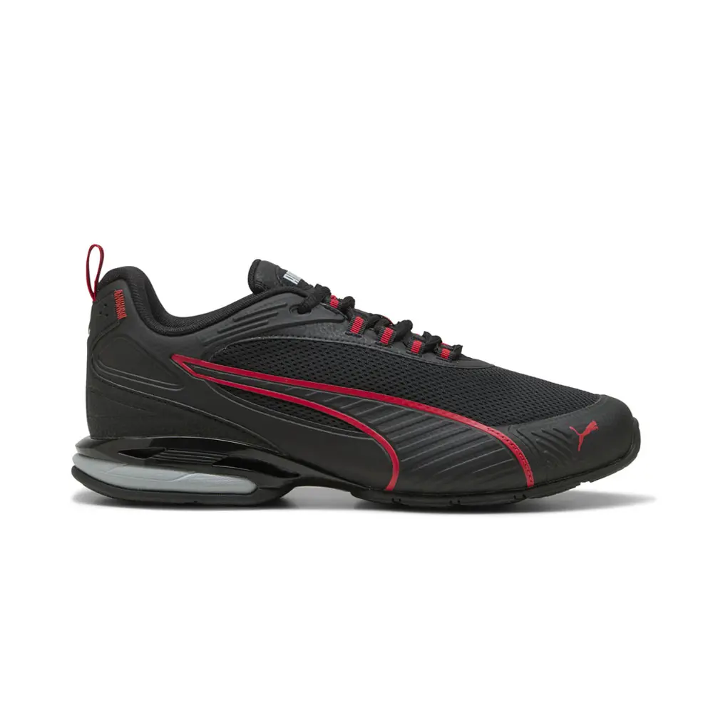 PUMA Mens Magnetic Lace Up Sneakers Shoes Casual - Black