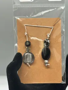 Small Handmade Beaded Bookmark – Cute Book Accessory # 2308