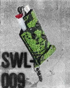 SWL-009 / Slime Exotic Leather Lighter Case