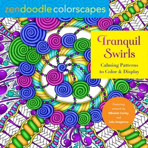USED-Zendoodle Colorscapes: Tranquil Swirls: Calming Patterns to Color and Display by Snegireva, Julia (Paperback)