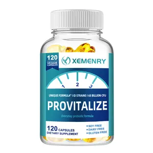 Women's Probiotic Digestive Capsules - For Joints, Bloating, Hot Flashes - Dairy Free, Gluten Free - 120 Capsules