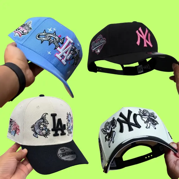 New Era MLB LA Dodgers NY Yankees 9FORTY 9FIFTY 59FIFTY Premium Baseball Hat – Trendy Fitted Snapback Cap for Men Women, Adjustable Cotton Design, Stylish Embroidered Streetwear Accessory, Sports Travel Fashion, TikTok Shop USA 2026