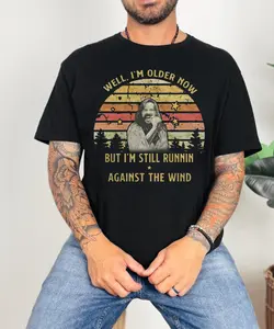 Seger Well I'm Older Now I'm Still Running Vintage T-Shirt, Bob Music Lovers Shirt, Soft Cotton, Casual Style